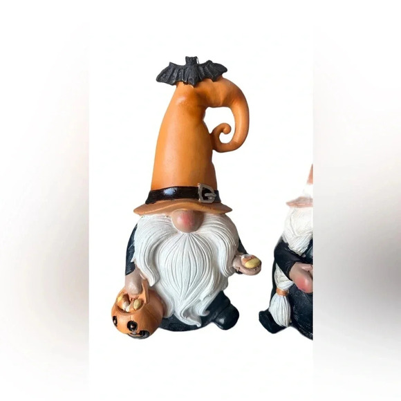 New Halloween Gnome Witches Set Of‎ Two - Picture 3 of 12